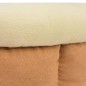 vidaXL Hundebett Größe L Beige