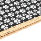 vidaXL Hundekorb mit Kissen 90x54x35 cm Natur Weide vidaXL Hundekorb mit Kissen 90x54x35 cm Natur Weide