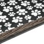 vidaXL Hundekorb mit Kissen Grau 90x54x35 cm Natur Weide vidaXL Hundekorb mit Kissen Grau 90x54x35 cm Natur Weide