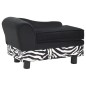 vidaXL Hundesofa Schwarz 57x34x36 cm Plüsch vidaXL Hundesofa Schwarz 57x34x36 cm Plüsch