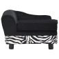 vidaXL Hundesofa Schwarz 57x34x36 cm Plüsch vidaXL Hundesofa Schwarz 57x34x36 cm Plüsch