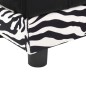 vidaXL Hundesofa Schwarz 57x34x36 cm Plüsch vidaXL Hundesofa Schwarz 57x34x36 cm Plüsch