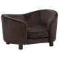 vidaXL Hundesofa Braun 69x49x40 cm Plüsch vidaXL Hundesofa Braun 69x49x40 cm Plüsch