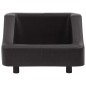 vidaXL Hundesofa Schwarz 67x52x40 cm Kunstleder vidaXL Hundesofa Schwarz 67x52x40 cm Kunstleder