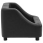 vidaXL Hundesofa Schwarz 67x52x40 cm Kunstleder vidaXL Hundesofa Schwarz 67x52x40 cm Kunstleder