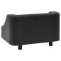 vidaXL Hundesofa Schwarz 67x52x40 cm Kunstleder vidaXL Hundesofa Schwarz 67x52x40 cm Kunstleder