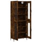 Highboard Räuchereiche 69,5x34x180 cm Holzwerkstoff Highboard Räuchereiche 69,5x34x180 cm Holzwerkstoff