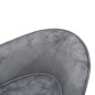 vidaXL Hundesofa Grau 68x38x38 cm Plüsch vidaXL Hundesofa Grau 68x38x38 cm Plüsch