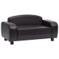 vidaXL Hundesofa Braun 80x50x40 cm Kunstleder vidaXL Hundesofa Braun 80x50x40 cm Kunstleder