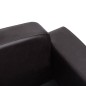 vidaXL Hundesofa Braun 80x50x40 cm Kunstleder vidaXL Hundesofa Braun 80x50x40 cm Kunstleder