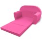 vidaXL Kinder Ausklapp-Loungesessel Rosa vidaXL Kinder Ausklapp-Loungesessel Rosa