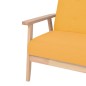 vidaXL Sessel Gelb Stoff vidaXL Sessel Gelb Stoff