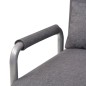 vidaXL Drehstuhl und Schlafsofa Dunkelgrau Stoff vidaXL Drehstuhl und Schlafsofa Dunkelgrau Stoff