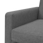vidaXL Sessel Hellgrau Stahl und Stoff vidaXL Sessel Hellgrau Stahl und Stoff
