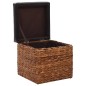 vidaXL Ottoman-Set 2 Stk. Seegras Braun vidaXL Ottoman-Set 2 Stk. Seegras Braun