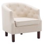 vidaXL Sessel Beige Stoff vidaXL Sessel Beige Stoff