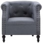 vidaXL Sessel Hellgrau Stoff vidaXL Sessel Hellgrau Stoff