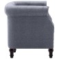vidaXL Sessel Hellgrau Stoff vidaXL Sessel Hellgrau Stoff