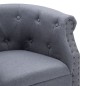 vidaXL Sessel Hellgrau Stoff vidaXL Sessel Hellgrau Stoff