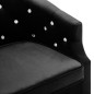 vidaXL Sessel Schwarz Samt vidaXL Sessel Schwarz Samt