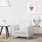 vidaXL Sessel Weiß Kunstleder vidaXL Sessel Weiß Kunstleder