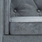 vidaXL Sessel Grau Stoff vidaXL Sessel Grau Stoff