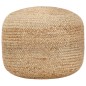 vidaXL Handgefertigter Sitzpuff 45 x 30 cm Jute vidaXL Handgefertigter Sitzpuff 45 x 30 cm Jute