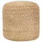 vidaXL Handgefertigter Sitzpuff 40 x 45 cm Jute vidaXL Handgefertigter Sitzpuff 40 x 45 cm Jute