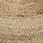 vidaXL Handgefertigter Sitzpuff 40 x 45 cm Jute vidaXL Handgefertigter Sitzpuff 40 x 45 cm Jute