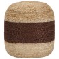 vidaXL Handgefertigter Sitzpuff Braun 40 x 45 cm Jute vidaXL Handgefertigter Sitzpuff Braun 40 x 45 cm Jute