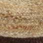 vidaXL Handgefertigter Sitzpuff Braun 40 x 45 cm Jute vidaXL Handgefertigter Sitzpuff Braun 40 x 45 cm Jute