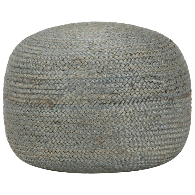 vidaXL Handgefertigter Sitzpuff Olivgrün 45 x 30 cm Jute vidaXL Handgefertigter Sitzpuff Olivgrün 45 x 30 cm Jute