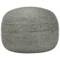 vidaXL Handgefertigter Sitzpuff Olivgrün 45 x 30 cm Jute vidaXL Handgefertigter Sitzpuff Olivgrün 45 x 30 cm Jute