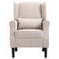 vidaXL Sessel Beige Stoff vidaXL Sessel Beige Stoff