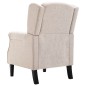 vidaXL Sessel Beige Stoff vidaXL Sessel Beige Stoff
