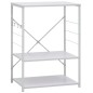 vidaXL Mikrowellenregal Weiß 60×39,6×79,5 cm Holzwerkstoff vidaXL Mikrowellenregal Weiß 60×39,6×79,5 cm Holzwerkstoff
