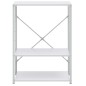 vidaXL Mikrowellenregal Weiß 60×39,6×79,5 cm Holzwerkstoff vidaXL Mikrowellenregal Weiß 60×39,6×79,5 cm Holzwerkstoff