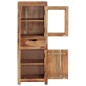vidaXL Highboard 40x34x110 cm Massivholz Akazie vidaXL Highboard 40x34x110 cm Massivholz Akazie