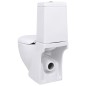 vidaXL Keramik-Toilette Abgang Horizontal Weiß vidaXL Keramik-Toilette Abgang Horizontal Weiß