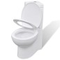 vidaXL Toilette für Ecke Keramik Weiß vidaXL Toilette für Ecke Keramik Weiß