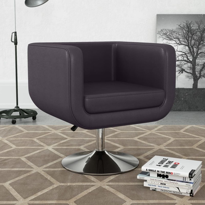 vidaXL Drehsessel Braun Kunstleder vidaXL Drehsessel Braun Kunstleder