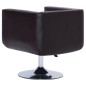 vidaXL Drehsessel Braun Kunstleder vidaXL Drehsessel Braun Kunstleder