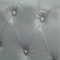 vidaXL Chesterfield-Sessel Grau Echtleder vidaXL Chesterfield-Sessel Grau Echtleder