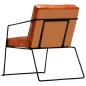 vidaXL Sessel Hellbraun Echtleder vidaXL Sessel Hellbraun Echtleder