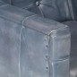 vidaXL Sessel Grau Echtleder vidaXL Sessel Grau Echtleder