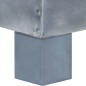 vidaXL Sessel Grau Echtleder vidaXL Sessel Grau Echtleder