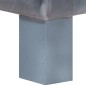 vidaXL Sessel Grau Echtleder vidaXL Sessel Grau Echtleder