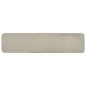 vidaXL Fußhocker Creme 120×28×26 cm Stoff vidaXL Fußhocker Creme 120×28×26 cm Stoff