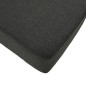 vidaXL Fußhocker Dunkelgrau 120×28×26 cm Stoff vidaXL Fußhocker Dunkelgrau 120×28×26 cm Stoff