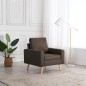 vidaXL Sessel Braun Stoff vidaXL Sessel Braun Stoff
